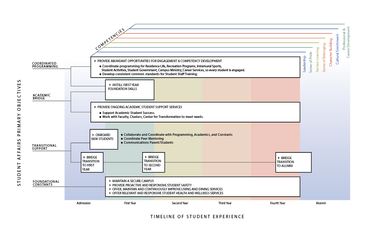 Timeline of Student Experience Visualized by Marylena Sevigney